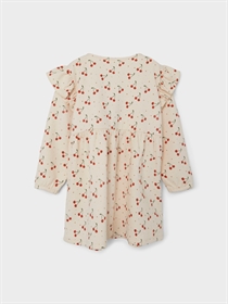 NAME IT Kirsebær Kjole Dolly Creme De Peche 